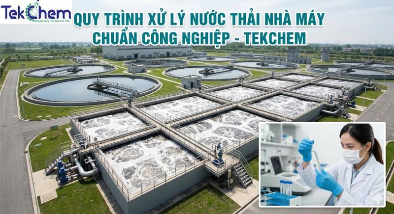 Xử Lý Nước Thải Nhà Máy: Quy Trình Công Nghệ Và Giải Pháp Hóa Chất Tối Ưu